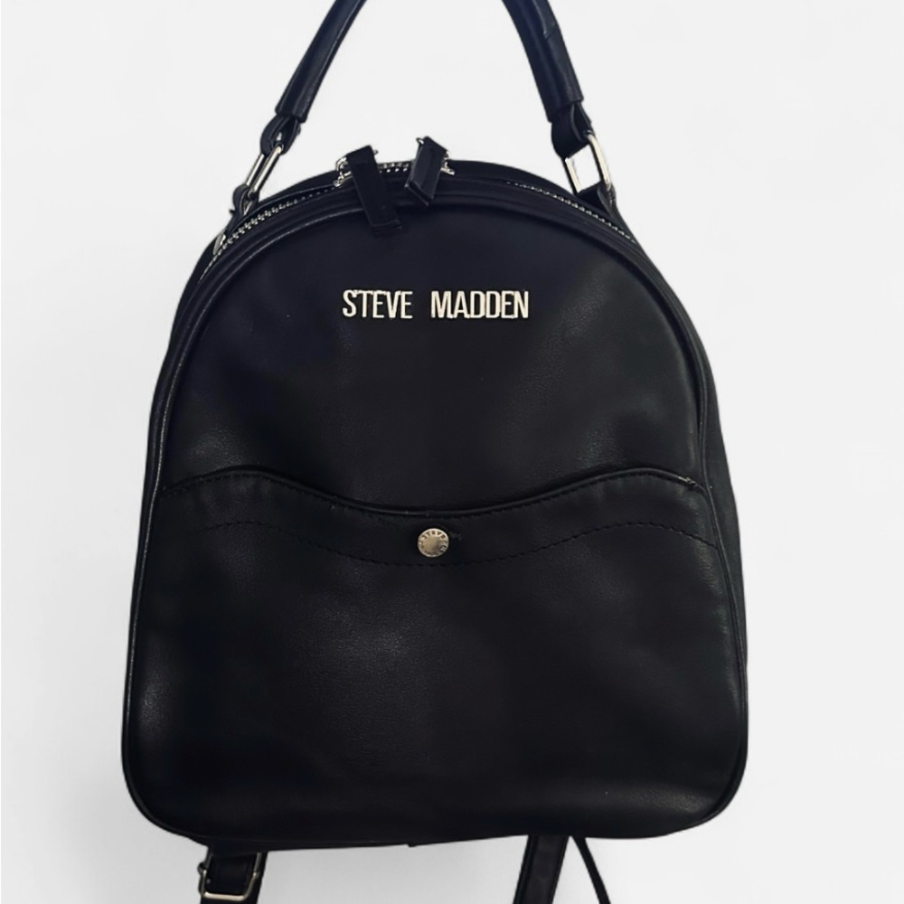 Steve Madden Elegant Black Backpack